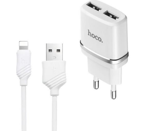 СЗУ HOCO C12 Smart 2xUSB, 2.4А