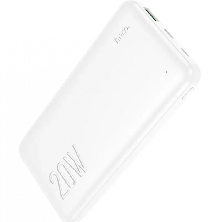 Внешний АКБ HOCO J87 Tacker 10000mAh, 1xUSB, 1xUSB-C, 3А, QC3.0, PD20W, LED, Li-Pol 	