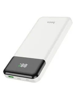 Внешний АКБ HOCO J102 Cool Figure 10000mAh, 1xUSB, 1xUSB-C, 3А, QC3.0, PD20W, LED, Li-Pol 	